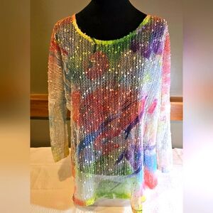 Impulse California Knit Top Swim Cover XL